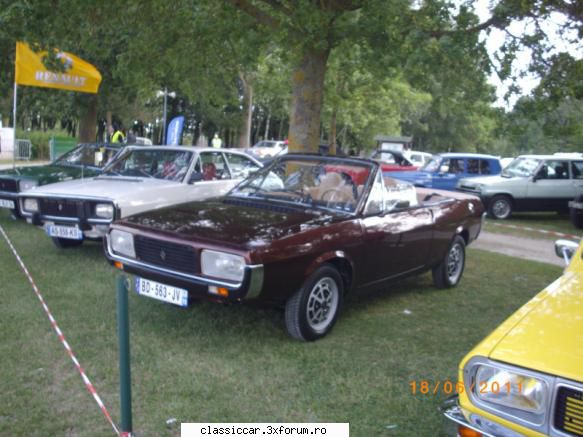 Renault R12 / R15 / R17 si versiunile lor - R15 CTL Cabriolet! Din cate am inteles, au - File de istorie