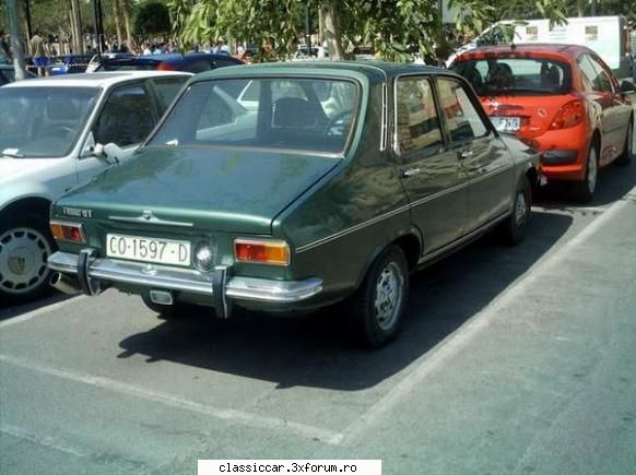 Renault R12 / R15 / R17 si versiunile lor - R12 S fabricata doar in Spania! - File de istorie