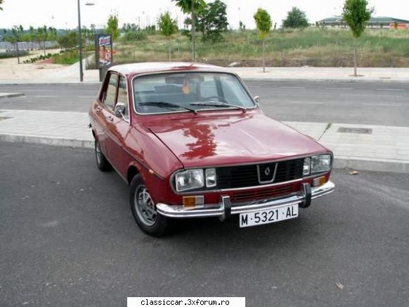 Renault R12 / R15 / R17 si versiunile lor - Din cate am citit, varianta 12S avea motor de - File de istorie
