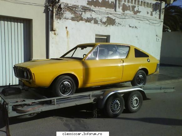 Renault R12 / R15 / R17 si versiunile lor - Un R17 Mk1 in curs de restaurare...undeva in - File de istorie
