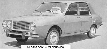 Renault R12 / R15 / R17 si versiunile lor - Si un prototip R12 din anii '60, cand se afla - File de istorie