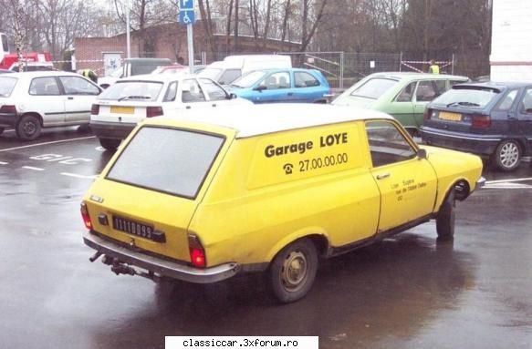 Renault R12 / R15 / R17 si versiunile lor - Misu de Cluj - File de istorie