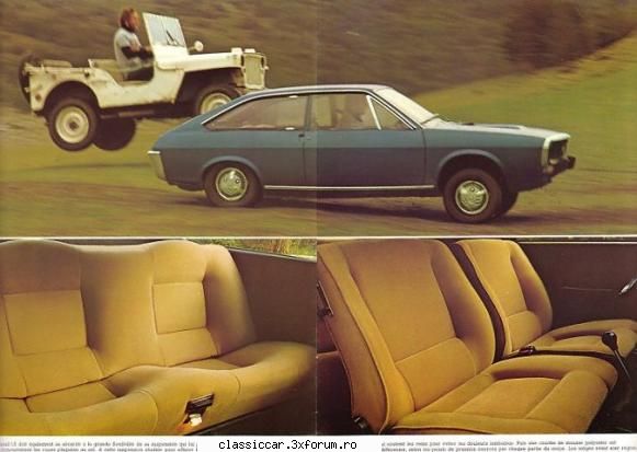 Renault R12 / R15 / R17 si versiunile lor - Misu de Cluj - File de istorie