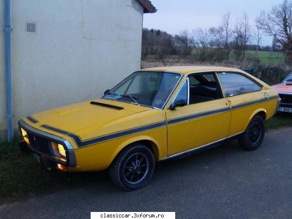 Renault R12 / R15 / R17 si versiunile lor - Si una dungata, cu dungi stil Gordini - File de istorie