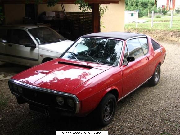 Renault R12 / R15 / R17 si versiunile lor - Un 17, cu jenti dinalea intoarse de genul cum - File de istorie
