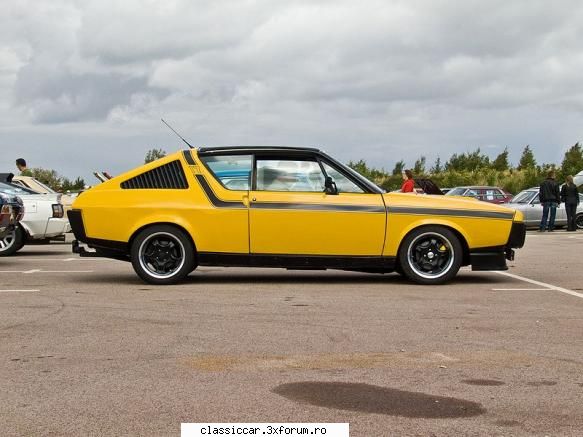 Renault R12 / R15 / R17 si versiunile lor - Si asta, un mic muscle-car - File de istorie