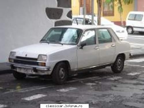 Renault R7 - Ciudata masina! Numai in poze am vazut asa ceva! - Fise tehnice