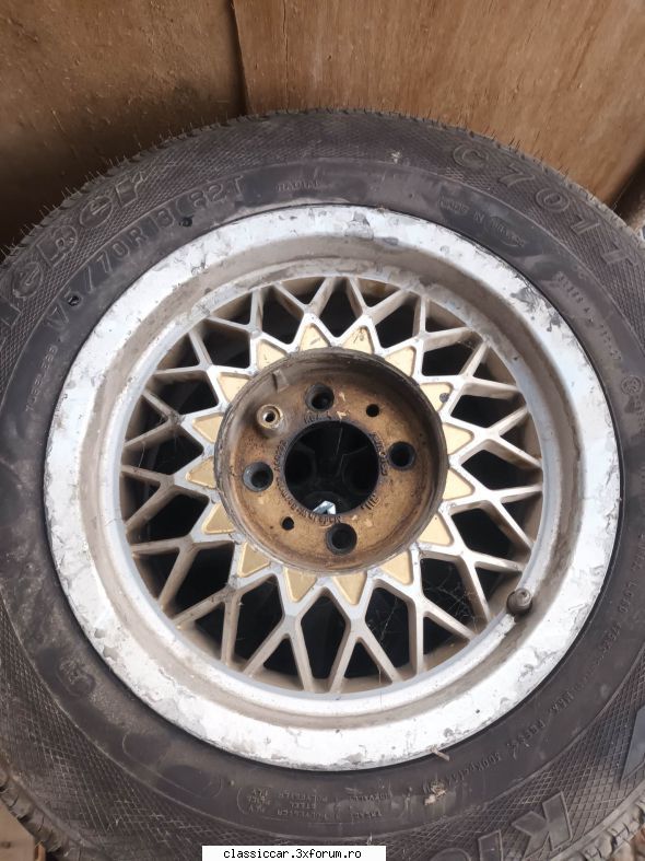 Renault Super5 1.4 GTS Cosmopolitan 1990 - Un set de jante de aliaj. Acuma au - Reconditionari si Restaurari