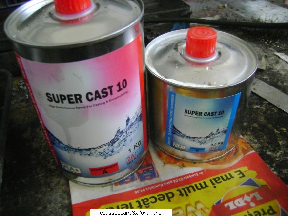 Renault Super5 1.4 GTS Cosmopolitan 1990 - Rasina epoxidica - Reconditionari si Restaurari