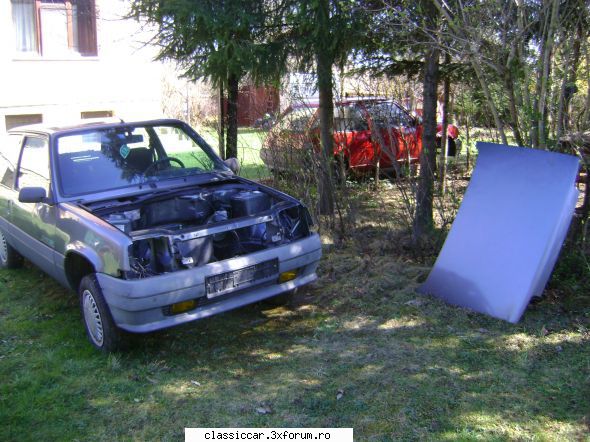 Renault Super5 1.4 GTS Cosmopolitan 1990 - E vreme buna, da e cam frig pentru - Reconditionari si Restaurari