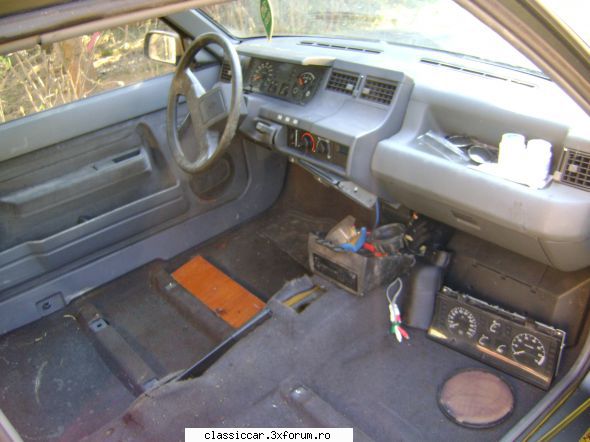 Renault Super5 1.4 GTS Cosmopolitan 1990 - Problema e ca lipseau scaunele din - Reconditionari si Restaurari