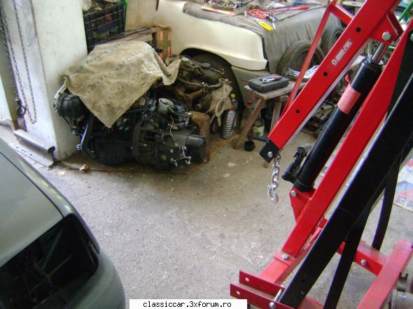 Renault Super5 1.4 GTS Cosmopolitan 1990 - Motorul e pregatit, girafa - Reconditionari si Restaurari