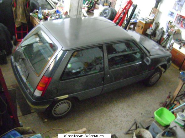 Renault Super5 1.4 GTS Cosmopolitan 1990 - M-am apucat sa demontez ornamentele - Reconditionari si Restaurari
