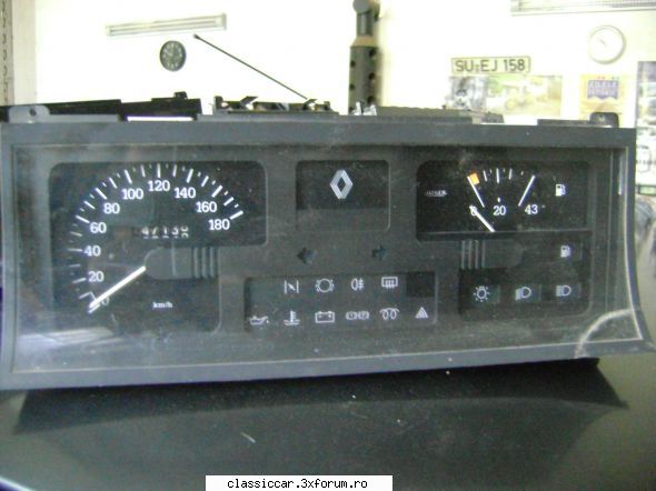 Renault Super5 1.4 GTS Cosmopolitan 1990 - Varianta 2: Ceasuri folosite la - Reconditionari si Restaurari