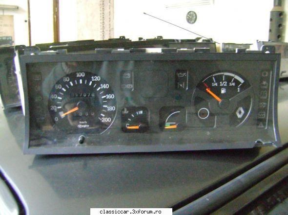 Renault Super5 1.4 GTS Cosmopolitan 1990 - Varianta 4. Ceasuri folosite la - Reconditionari si Restaurari