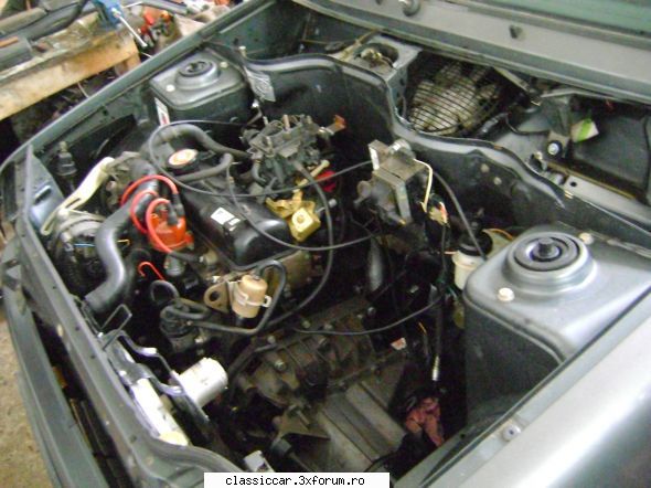 Renault Super5 1.4 GTS Cosmopolitan 1990 - Ieri am bagat motorul la loc - Reconditionari si Restaurari