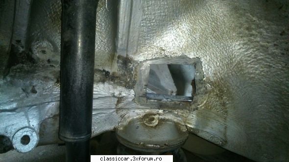 Reparatii E - acuma urmeaza locul pe unde ies furtunele de - Reconditionari si Restaurari
