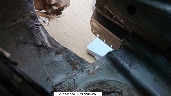 Reparatii E - Baza fata stalp interior O - Reconditionari si Restaurari