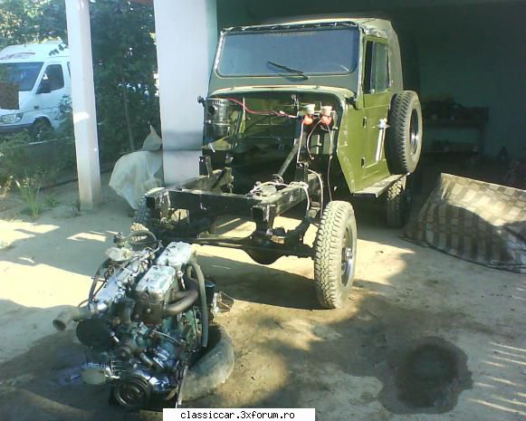 "Restaurare"Aro M ' - si cu motorul...sambata sper sa il - Reconditionari si Restaurari