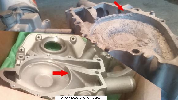 Restaurare Buick Riviera 72 (Boattail) - timing cover... sub pompa de apa - Reconditionari si Restaurari