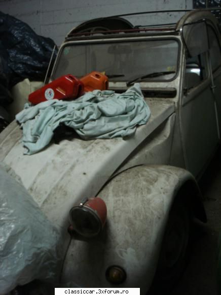 Restaurare Citroen 2 CV alb - cv2adi - Reconditionari si Restaurari
