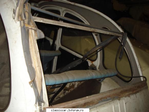 Restaurare Citroen 2 CV alb - r�m�sitele fostei prelate ....pe margini - Reconditionari si Restaurari