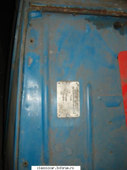 Restaurare Citroen 2 CV albastru - seria cadrului si codul culorii masinii - Reconditionari si Restaurari