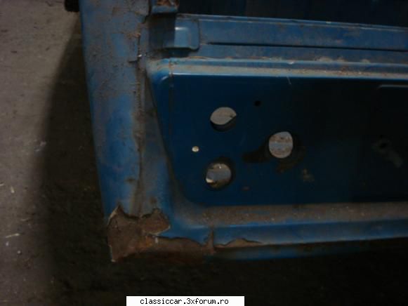 Restaurare Citroen 2 CV albastru - locurile specifice tipului - Reconditionari si Restaurari