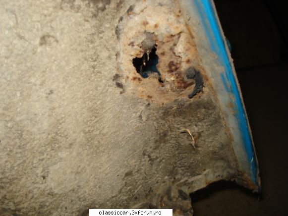 Restaurare Citroen 2 CV albastru - contraarip� spate - Reconditionari si Restaurari