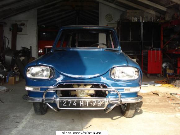 Restaurare Citroen Ami - cv2adi - Reconditionari si Restaurari
