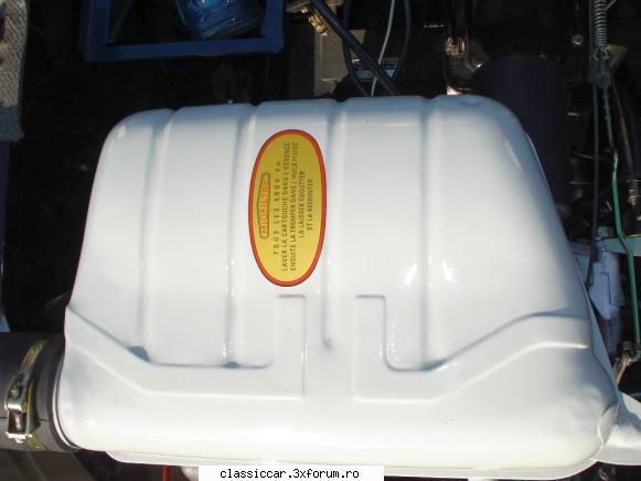 Restaurare Citroen Ami - Poz� autocolant filtru de aer la cerere : Este - Reconditionari si Restaurari