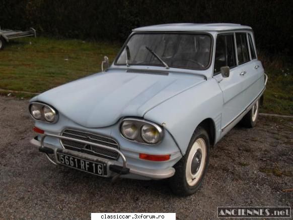 Restaurare Citroen Ami - Adiii! Vezi ca au aparut raritati! Iata un Ami cu - Reconditionari si Restaurari