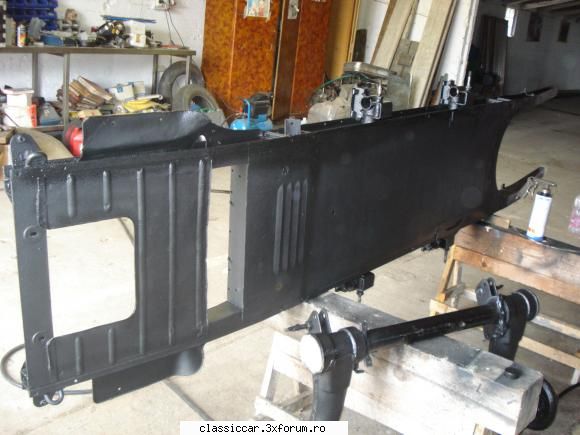 Restaurare Citroen Ami - Sasiul terminat cu cele 4 straturi obligatorii - Reconditionari si Restaurari