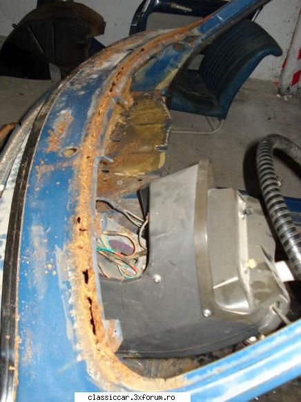 Restaurare Citroen Ami - Scuze pt post�rile duble!Caroseria in curs - Reconditionari si Restaurari