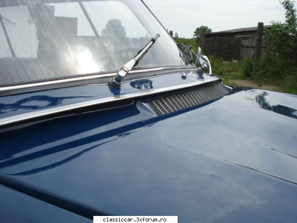 Restaurare Citroen Ami - detaliu grila aerisire caracteristic - Reconditionari si Restaurari