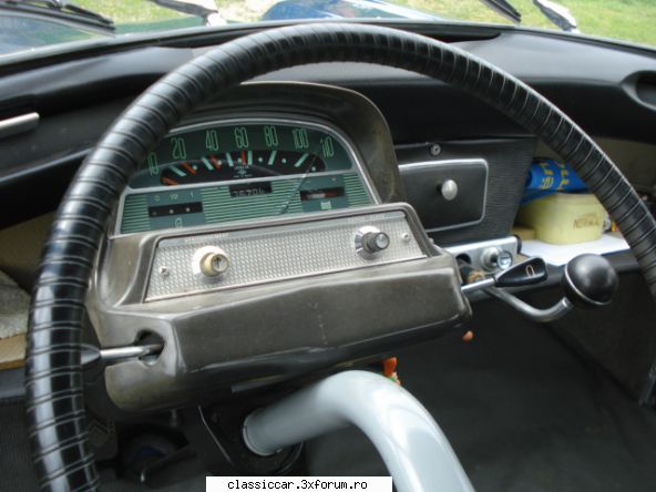 Restaurare Citroen Ami - instrumentarul de bors cam simplist : un - Reconditionari si Restaurari
