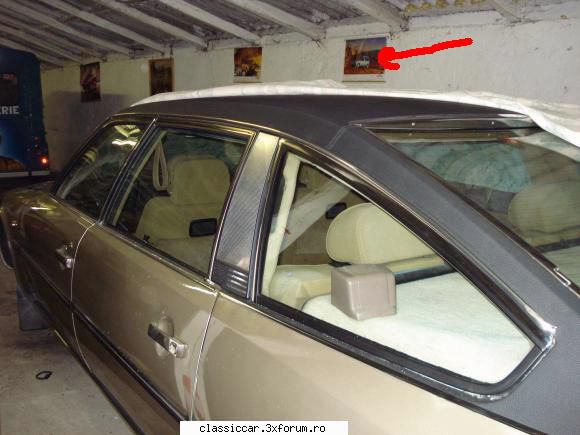 Restaurare Citroen CX Prestige 1983 - Acolo pe perete, e o poza cu R4F6? - Reconditionari si Restaurari
