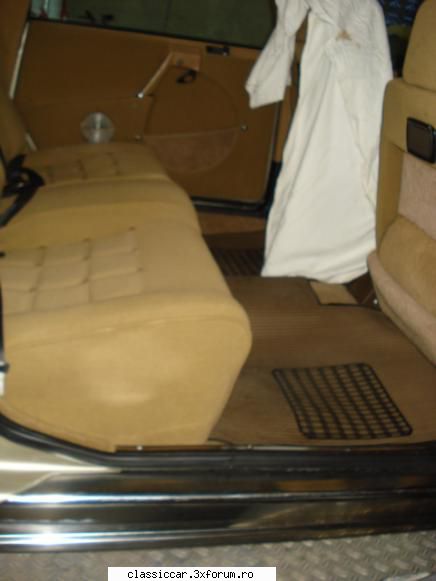 Restaurare Citroen CX Prestige 1983 - interior cur�tat la s�nge ( au fost - Reconditionari si Restaurari
