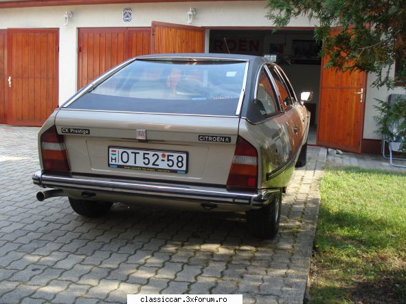 Restaurare Citroen CX Prestige 1983 - Inainte de plecare la int�lnirea de - Reconditionari si Restaurari