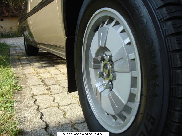 Restaurare Citroen CX Prestige 1983 - jantele de alu, cu colritul specific - Reconditionari si Restaurari