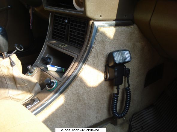 Restaurare Citroen CX Prestige 1983 - detaliu Prestige , lampa interioar� ptr - Reconditionari si Restaurari