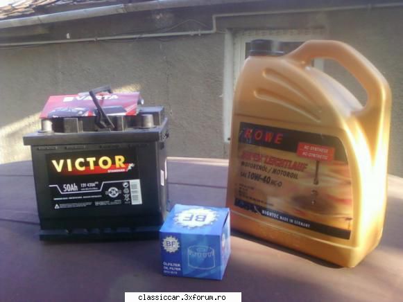 Restaurare Dacia 1100 din 70 - Primele cadouri ! O baterie noua marca Victor ! - Reconditionari si Restaurari