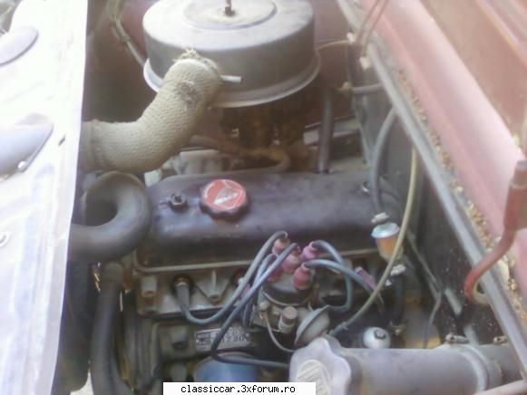 Restaurare Dacia 1100 din 70 - Motoru este prafuit , dar nare scurgeri de ulei - Reconditionari si Restaurari