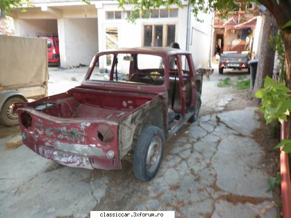 Restaurare Dacia 1100 din 70 - Sutica - Reconditionari si Restaurari