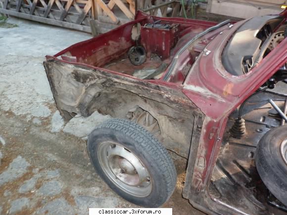 Restaurare Dacia 1100 din 70 - Sutica - Reconditionari si Restaurari