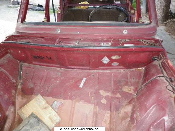 Restaurare Dacia 1100 din 70 - Sutica - Reconditionari si Restaurari