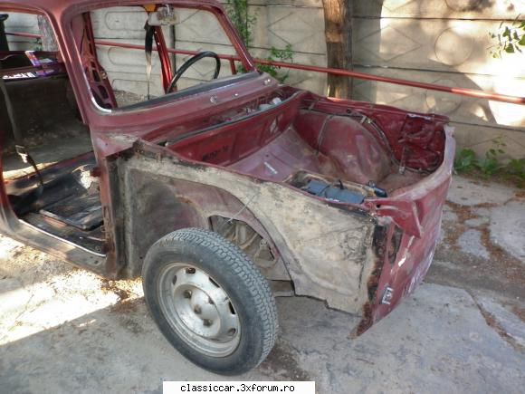 Restaurare Dacia 1100 din 70 - Sutica - Reconditionari si Restaurari