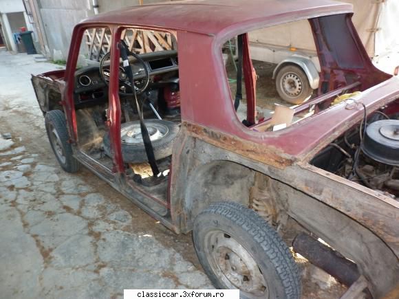 Restaurare Dacia 1100 din 70 - Ciudat este ca partea stanga nu are nevoie de - Reconditionari si Restaurari