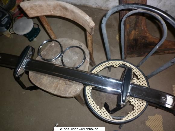 Restaurare Dacia 1100 din 70 - Bara spate polisata ! - Reconditionari si Restaurari