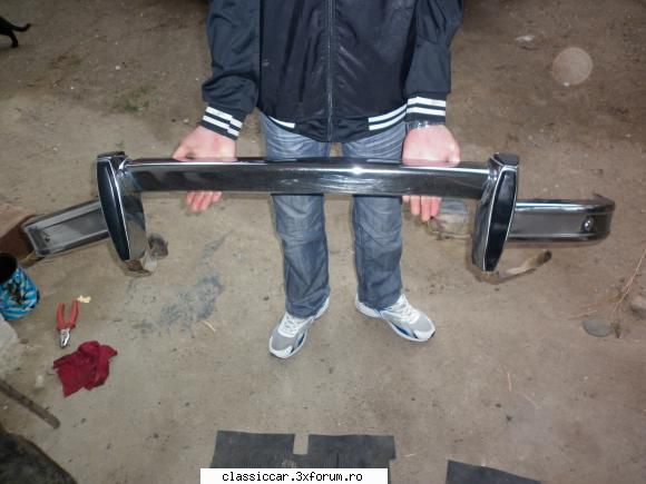 Restaurare Dacia 1100 din 70 - Bara fata , e desfacuta , deaia sta asa ! - Reconditionari si Restaurari